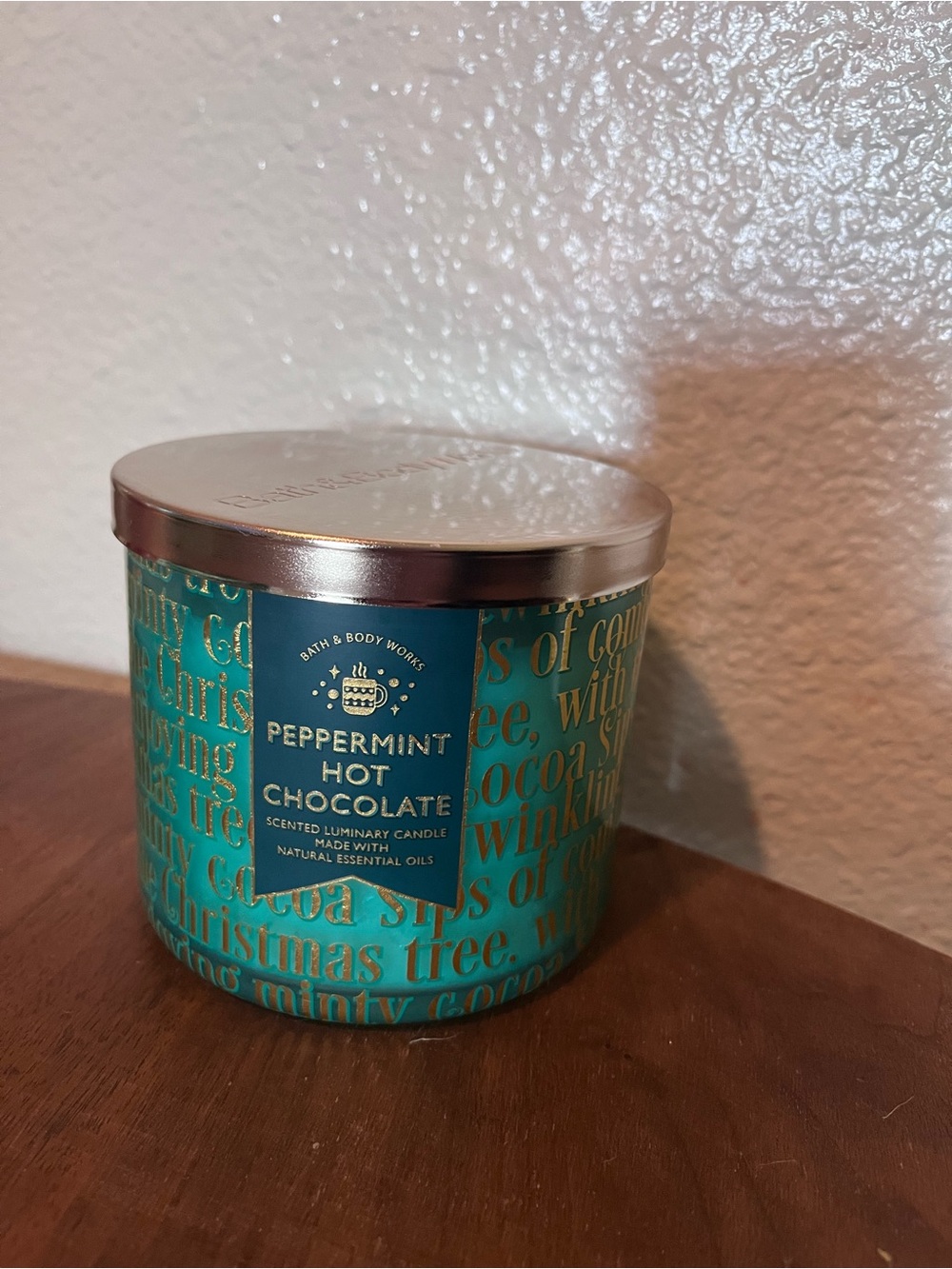 Bath & Body Works Peppermint Hot Chocolate Candle